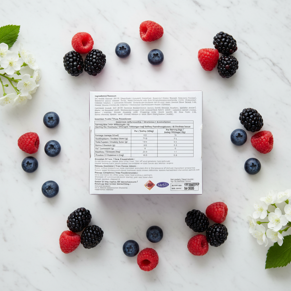 Lolly.POP Mixed Fruits Powder - Ingrédients et valeurs nutritionnelles