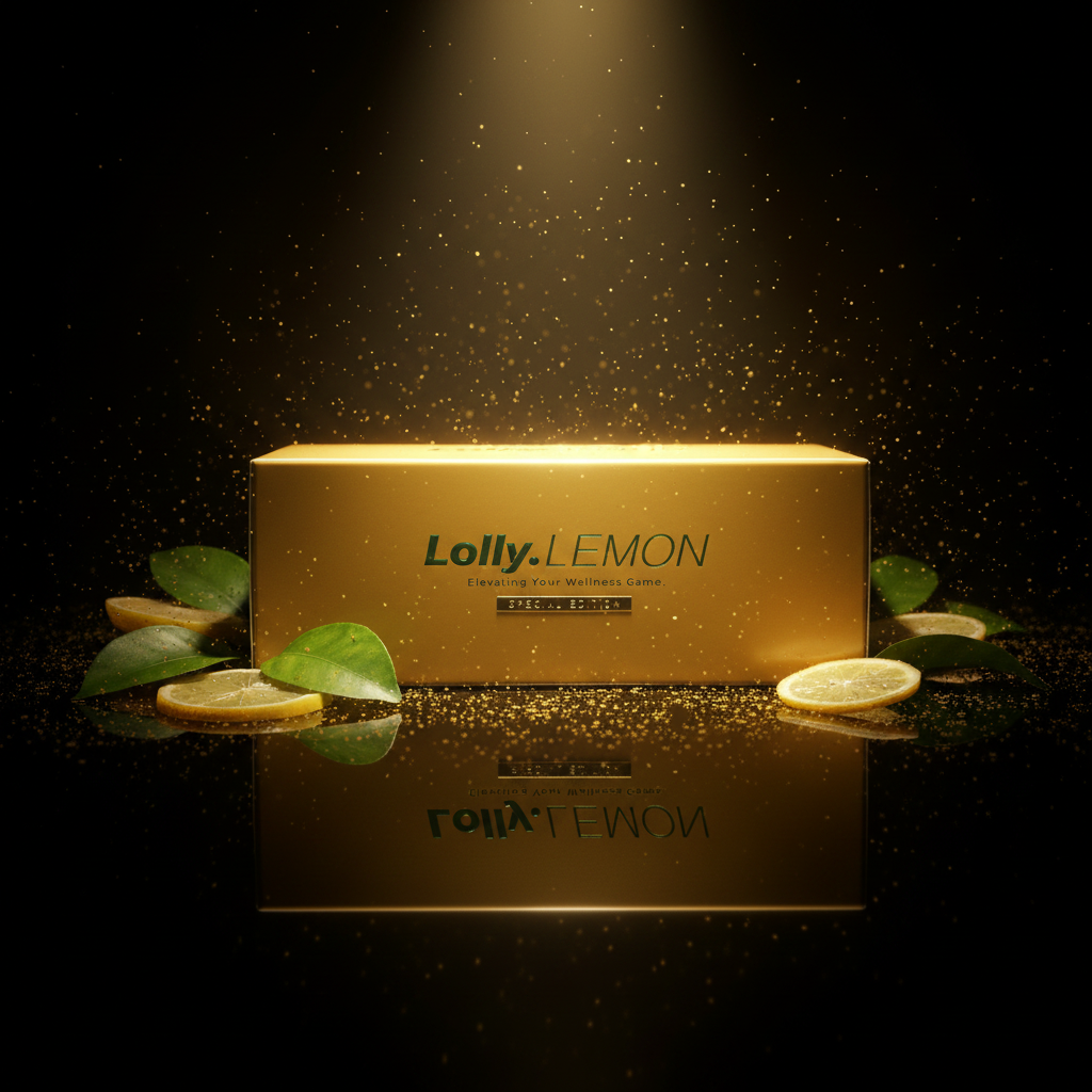 Lolly.Lemon Noir & Or - Côté